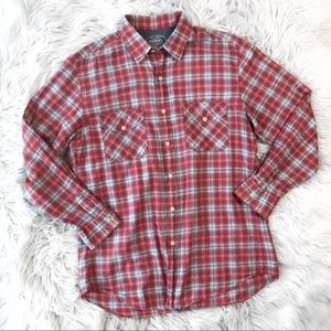 J. Crew Madras Plaid Button Down Shirt